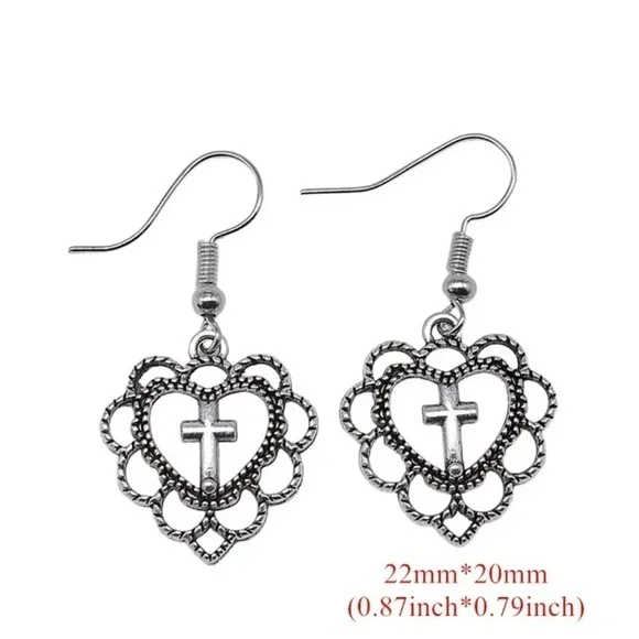 Heart Earrings - Picture 7 of 7